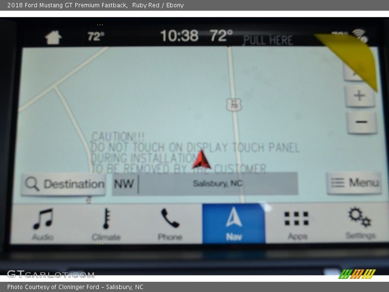 Ruby Red / Ebony 2018 Ford Mustang GT Premium Fastback