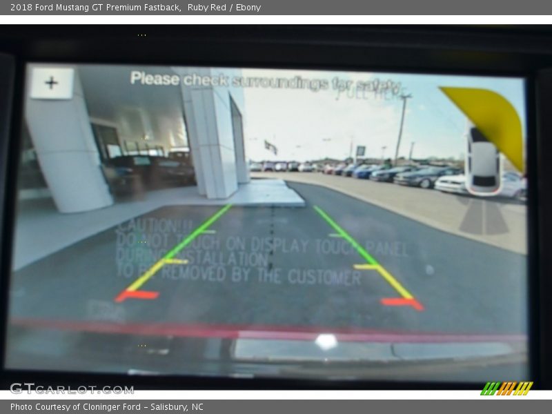 Ruby Red / Ebony 2018 Ford Mustang GT Premium Fastback