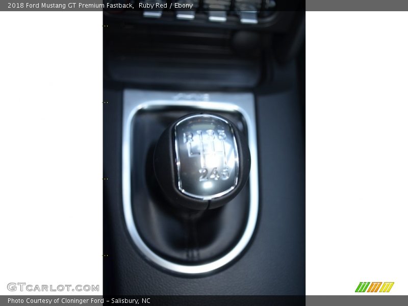 Ruby Red / Ebony 2018 Ford Mustang GT Premium Fastback