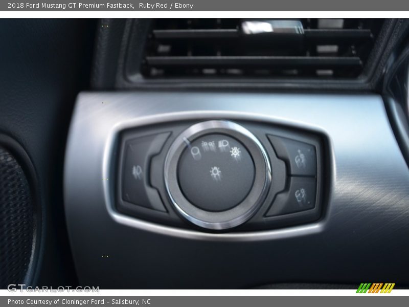 Ruby Red / Ebony 2018 Ford Mustang GT Premium Fastback