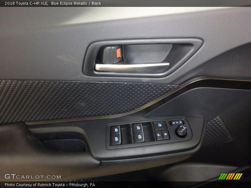 Blue Eclipse Metallic / Black 2018 Toyota C-HR XLE
