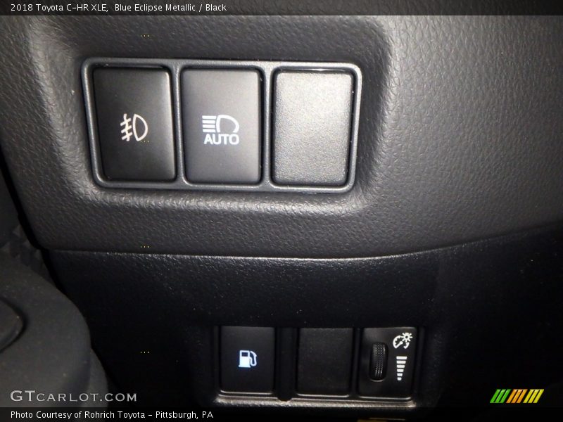Blue Eclipse Metallic / Black 2018 Toyota C-HR XLE