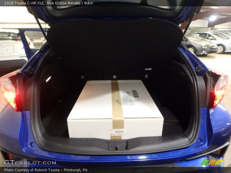 Blue Eclipse Metallic / Black 2018 Toyota C-HR XLE