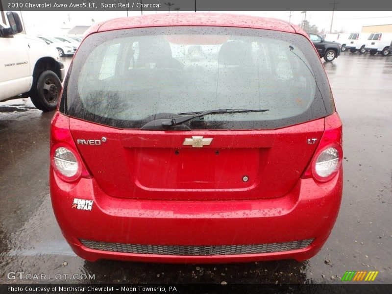 Sport Red / Charcoal 2010 Chevrolet Aveo Aveo5 LT