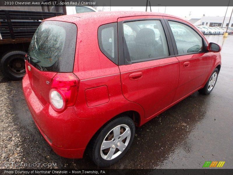 Sport Red / Charcoal 2010 Chevrolet Aveo Aveo5 LT