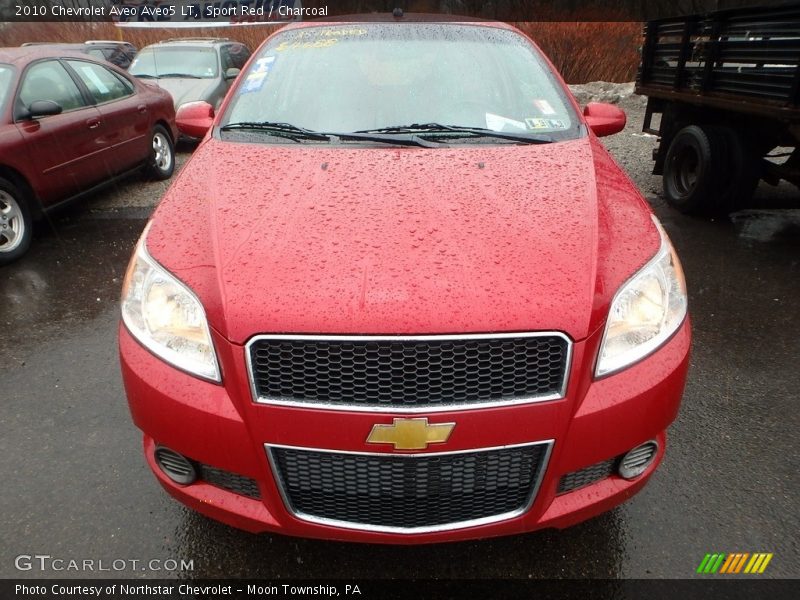 Sport Red / Charcoal 2010 Chevrolet Aveo Aveo5 LT