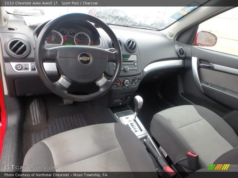 Sport Red / Charcoal 2010 Chevrolet Aveo Aveo5 LT