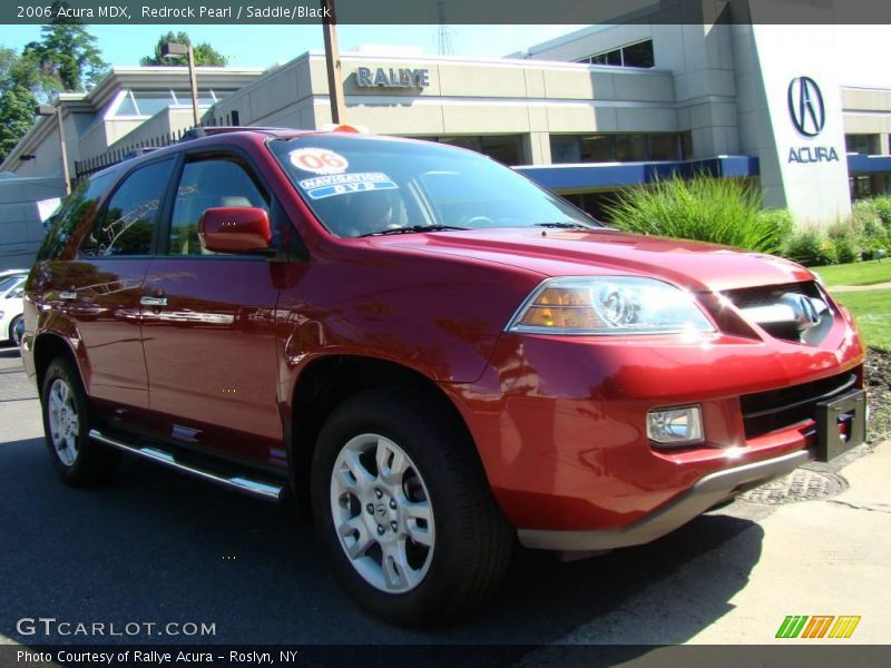 Redrock Pearl / Saddle/Black 2006 Acura MDX