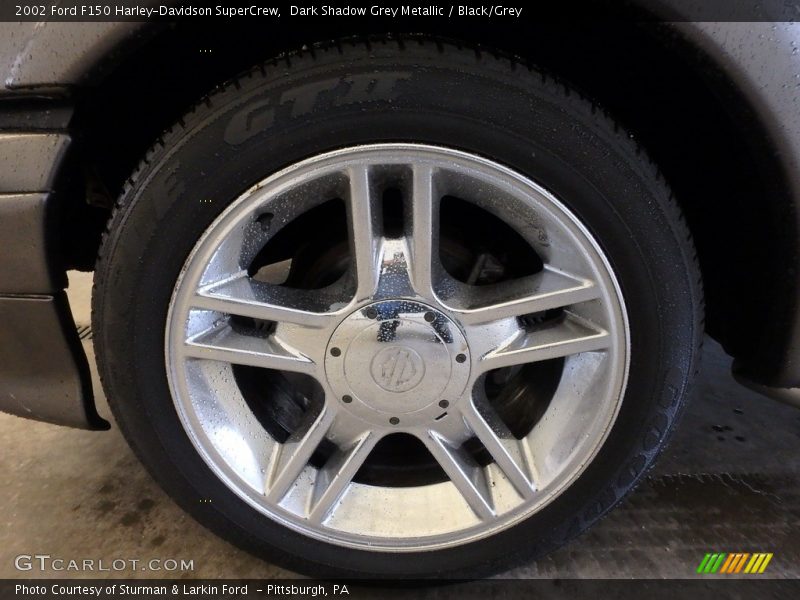 Dark Shadow Grey Metallic / Black/Grey 2002 Ford F150 Harley-Davidson SuperCrew