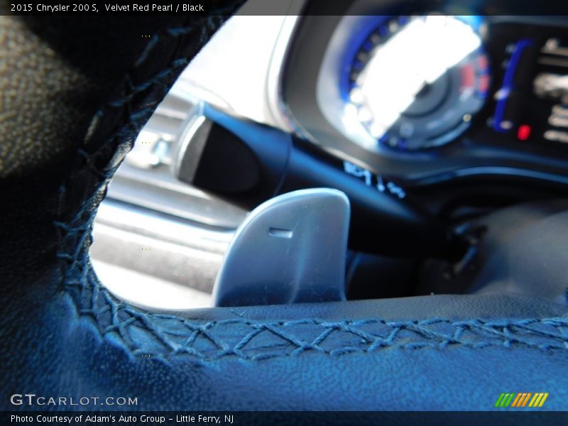 Velvet Red Pearl / Black 2015 Chrysler 200 S