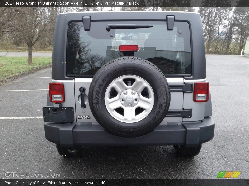 Billet Silver Metallic / Black 2017 Jeep Wrangler Unlimited Sport 4x4 RHD