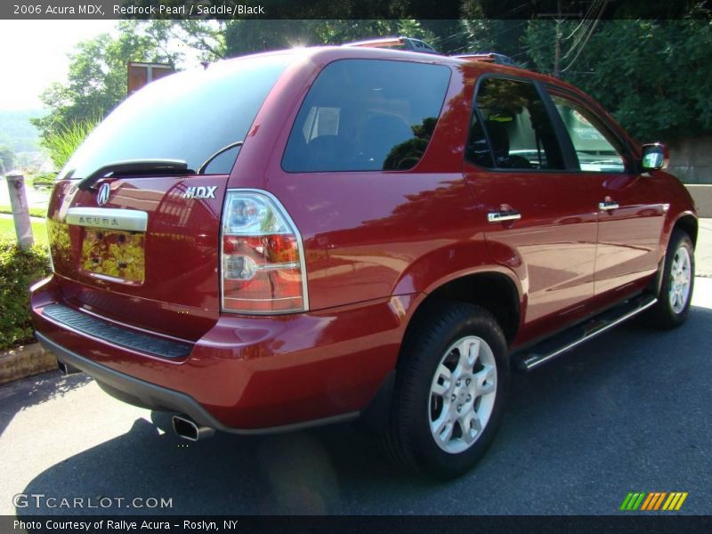 Redrock Pearl / Saddle/Black 2006 Acura MDX