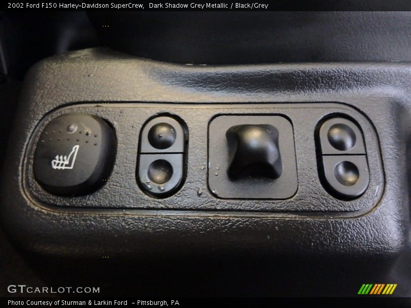 Dark Shadow Grey Metallic / Black/Grey 2002 Ford F150 Harley-Davidson SuperCrew