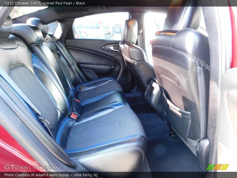 Velvet Red Pearl / Black 2015 Chrysler 200 S