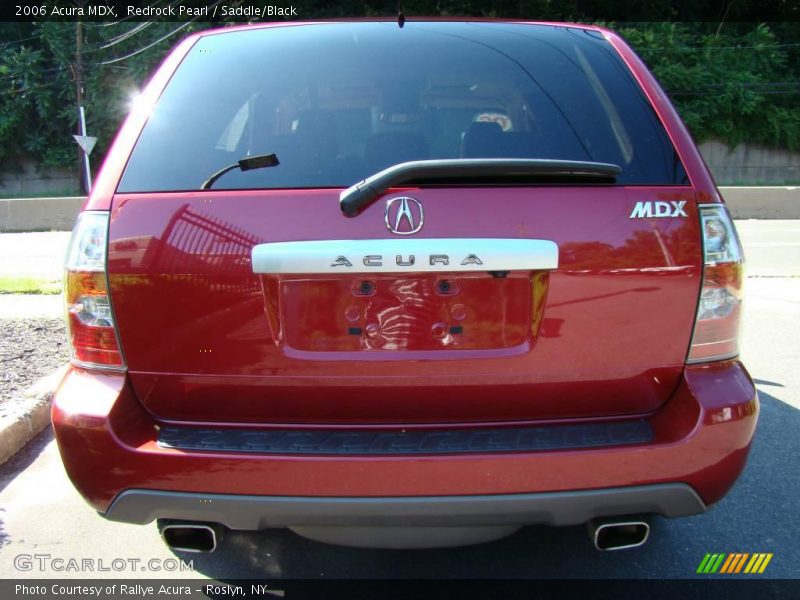 Redrock Pearl / Saddle/Black 2006 Acura MDX
