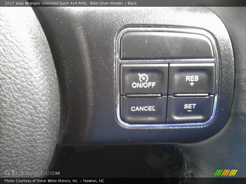 Billet Silver Metallic / Black 2017 Jeep Wrangler Unlimited Sport 4x4 RHD