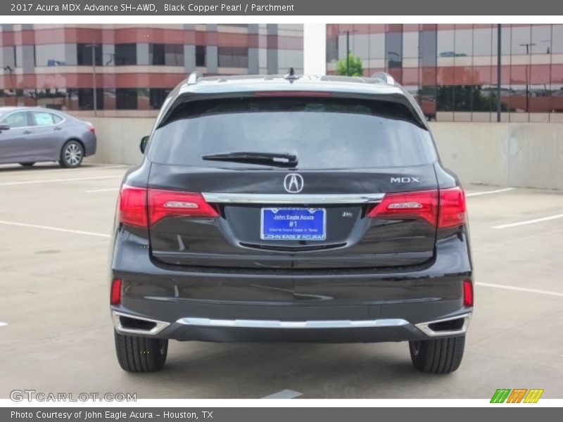 Black Copper Pearl / Parchment 2017 Acura MDX Advance SH-AWD