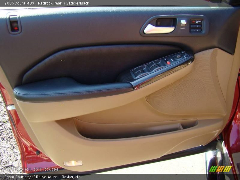 Redrock Pearl / Saddle/Black 2006 Acura MDX