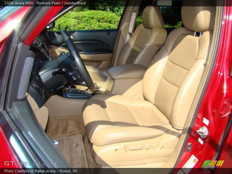 Redrock Pearl / Saddle/Black 2006 Acura MDX