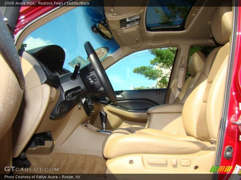 Redrock Pearl / Saddle/Black 2006 Acura MDX