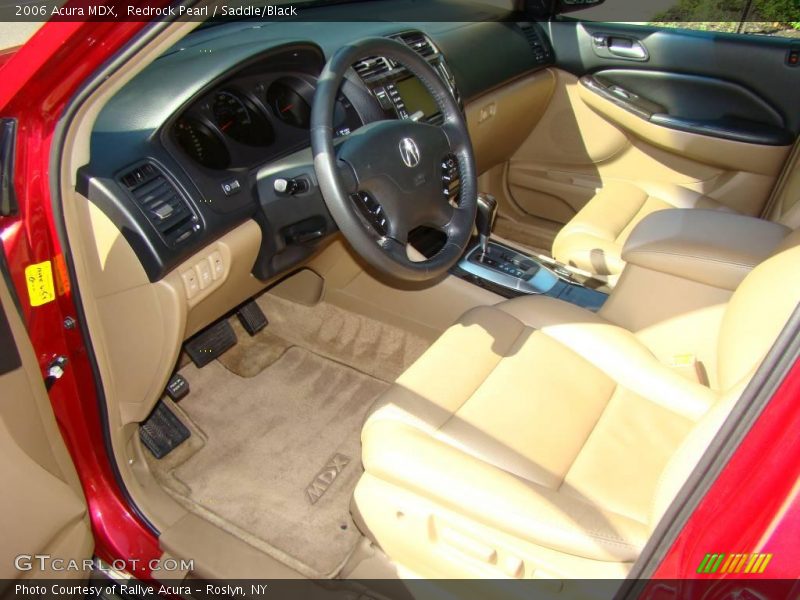 Redrock Pearl / Saddle/Black 2006 Acura MDX