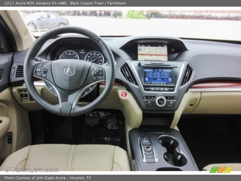 Black Copper Pearl / Parchment 2017 Acura MDX Advance SH-AWD