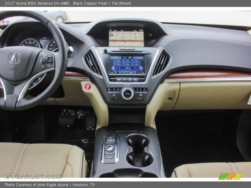 Black Copper Pearl / Parchment 2017 Acura MDX Advance SH-AWD