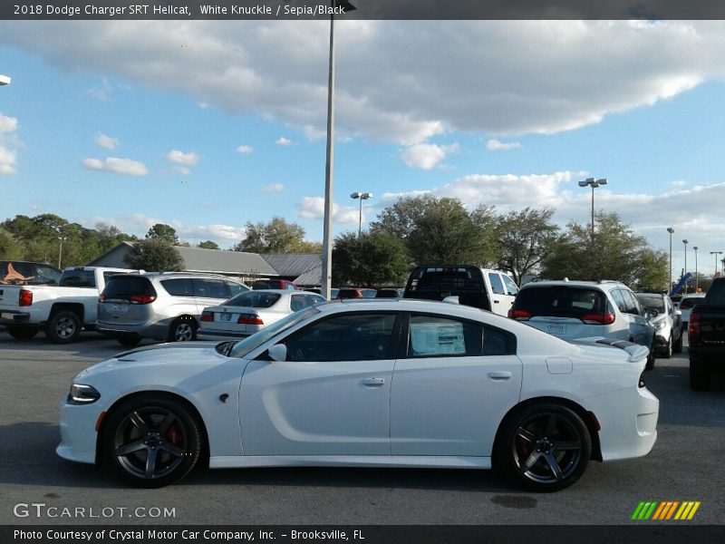  2018 Charger SRT Hellcat White Knuckle