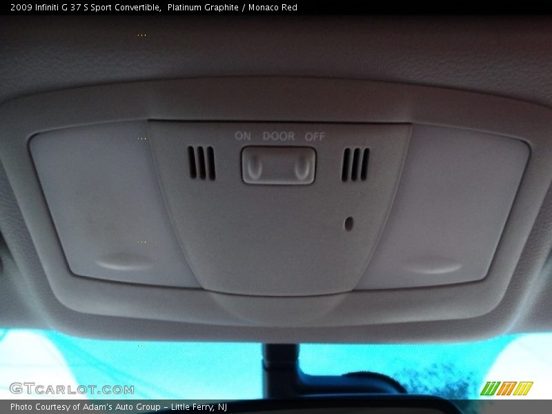 Platinum Graphite / Monaco Red 2009 Infiniti G 37 S Sport Convertible