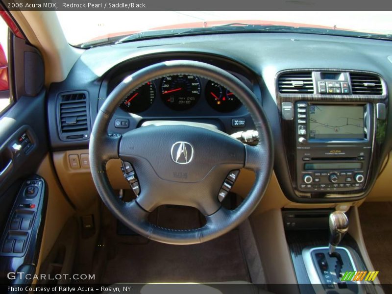 Redrock Pearl / Saddle/Black 2006 Acura MDX