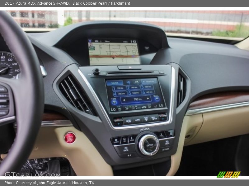 Black Copper Pearl / Parchment 2017 Acura MDX Advance SH-AWD