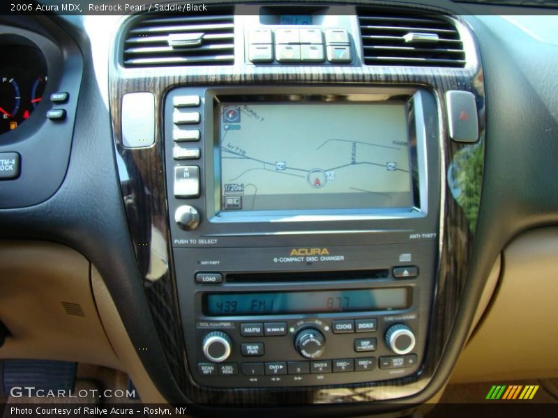Redrock Pearl / Saddle/Black 2006 Acura MDX