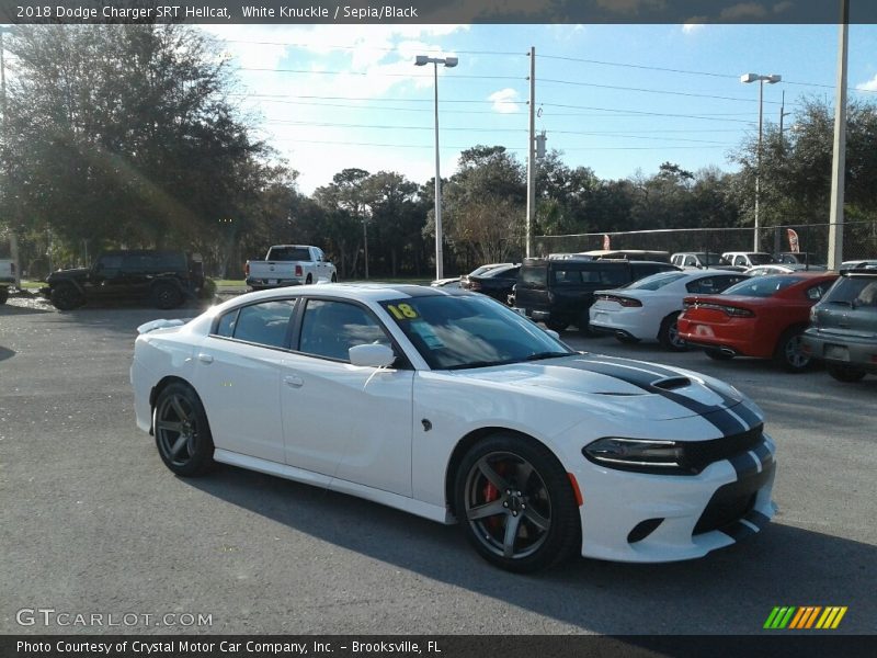 Front 3/4 View of 2018 Charger SRT Hellcat