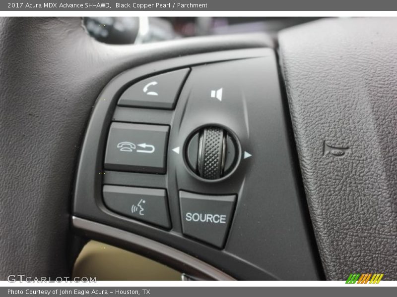 Black Copper Pearl / Parchment 2017 Acura MDX Advance SH-AWD