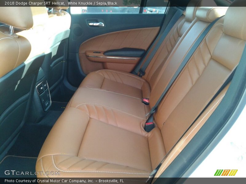 Rear Seat of 2018 Charger SRT Hellcat