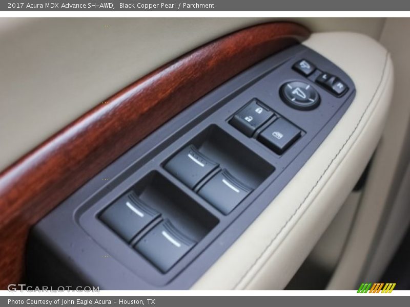 Black Copper Pearl / Parchment 2017 Acura MDX Advance SH-AWD