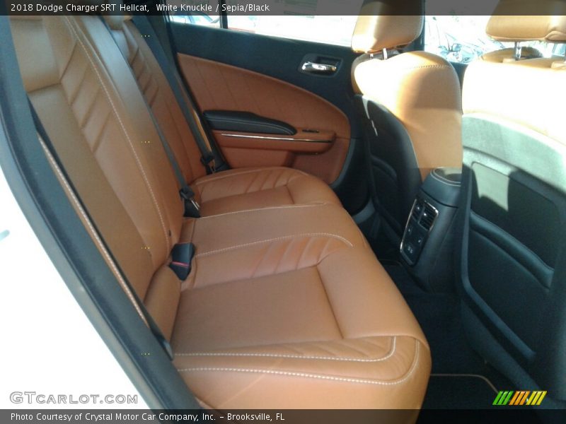 Rear Seat of 2018 Charger SRT Hellcat