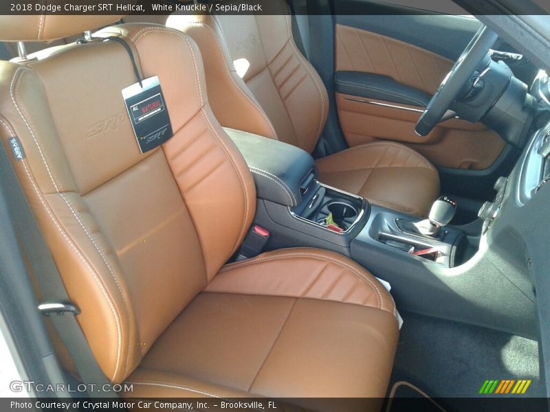 Front Seat of 2018 Charger SRT Hellcat
