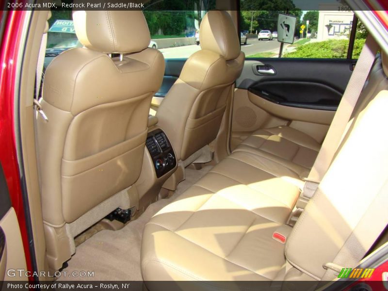 Redrock Pearl / Saddle/Black 2006 Acura MDX