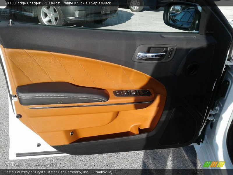 Door Panel of 2018 Charger SRT Hellcat