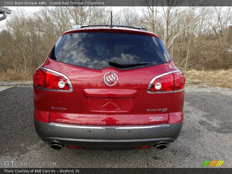Crystal Red Tintcoat / Cashmere 2012 Buick Enclave AWD