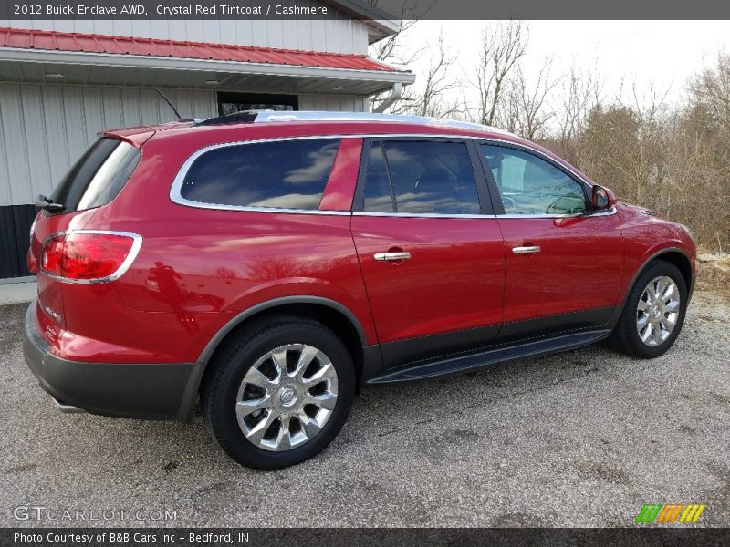 Crystal Red Tintcoat / Cashmere 2012 Buick Enclave AWD