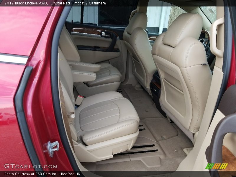 Crystal Red Tintcoat / Cashmere 2012 Buick Enclave AWD