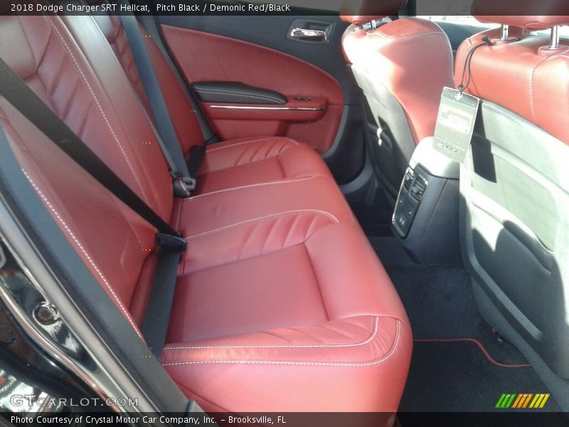 Rear Seat of 2018 Charger SRT Hellcat