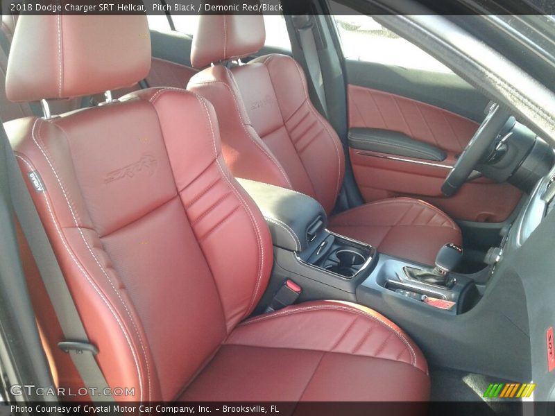 Front Seat of 2018 Charger SRT Hellcat