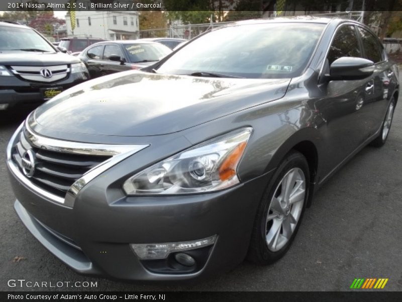 Brilliant Silver / Charcoal 2014 Nissan Altima 2.5 SL