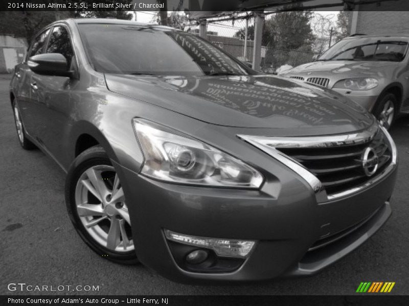 Brilliant Silver / Charcoal 2014 Nissan Altima 2.5 SL