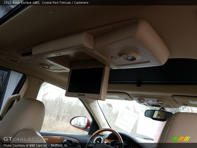 Crystal Red Tintcoat / Cashmere 2012 Buick Enclave AWD