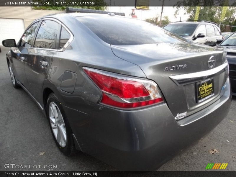 Brilliant Silver / Charcoal 2014 Nissan Altima 2.5 SL