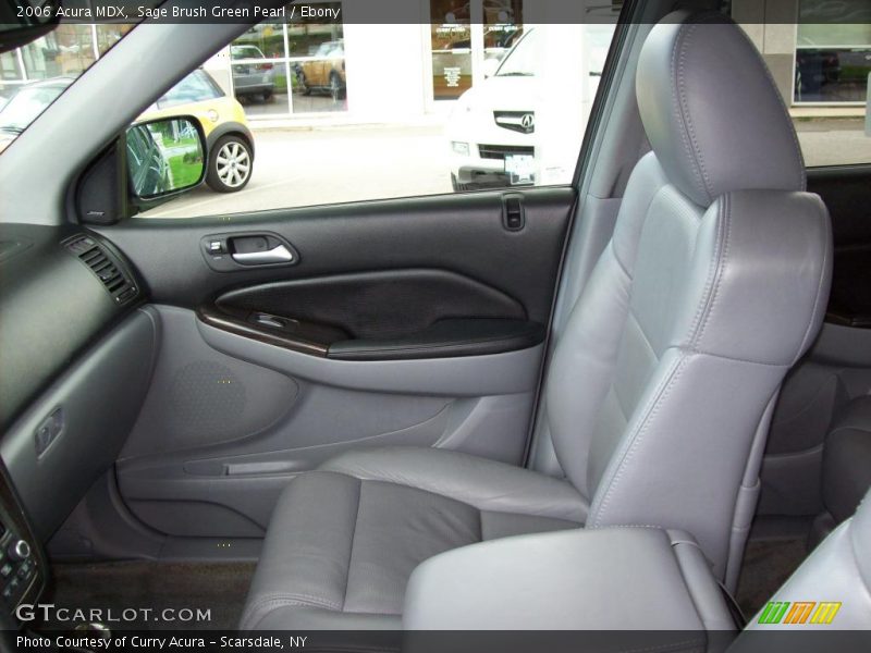 Sage Brush Green Pearl / Ebony 2006 Acura MDX